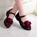 Girls Flats Children Princess Shoes With Bow-knot Sweet Kids