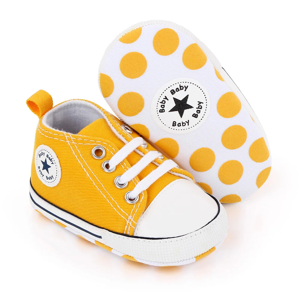 Spring Baby Shoes Boy and Girl Classic Canvas Casual Sneaker