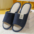 Home Linen Slippers For Men In Spring&Autumn Comfortable Bed