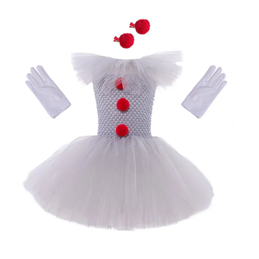 Light-Up Clown Tutu Dress | Halloween Costume
