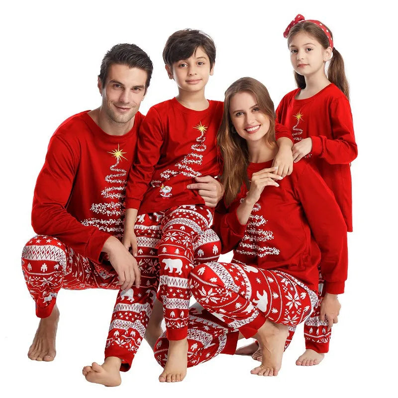 Family Christmas Matching Pyjamas Set