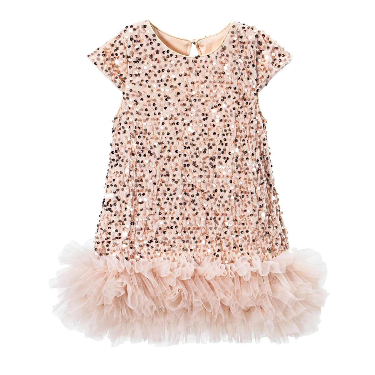 Sequin Tutu Princess Dress – Girls Party Wear