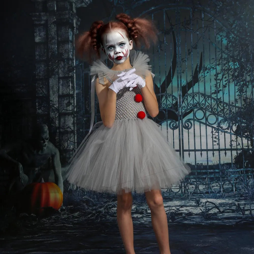 Light-Up Clown Tutu Dress | Halloween Costume