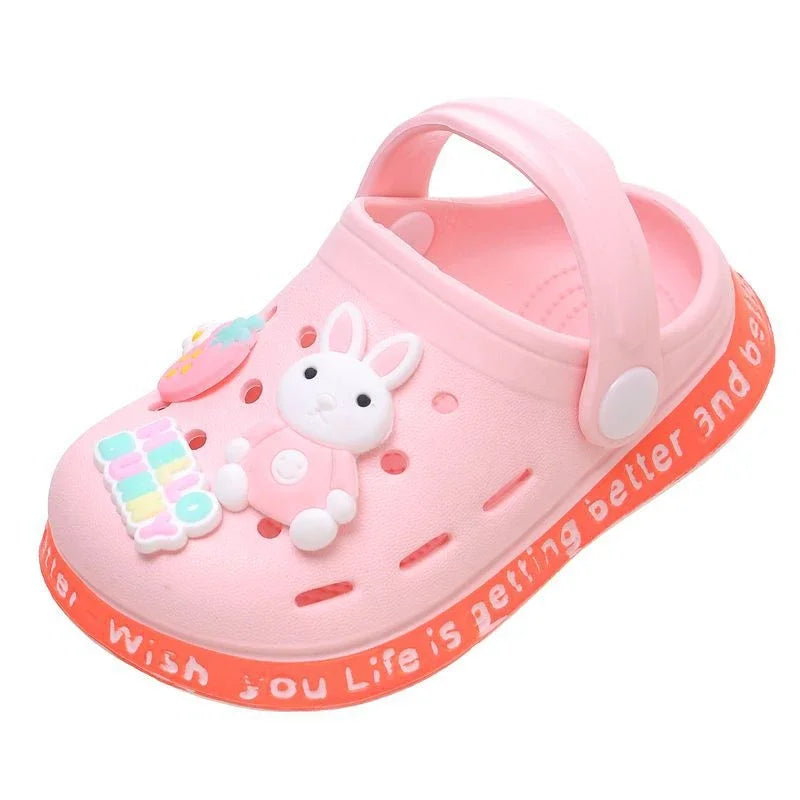 Children's Slippers Cute Cartoon Girls Boys with Soft Soles