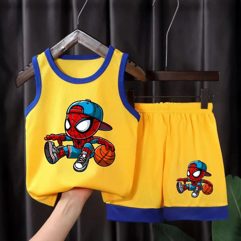 Boys Basketball Vest & Shorts Set