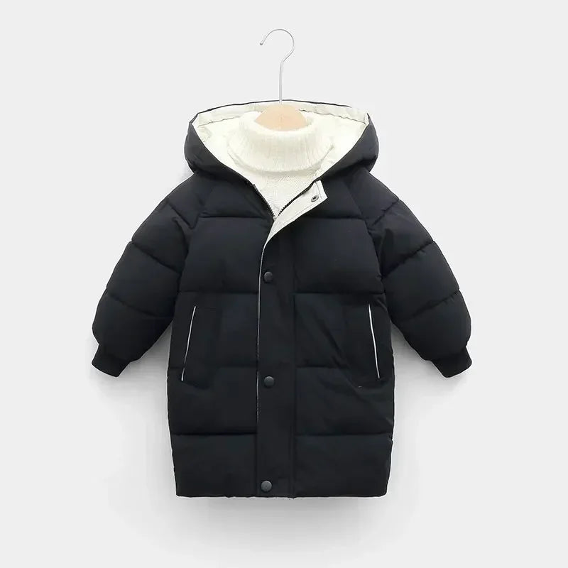 Long Padded Parka Coat | Girls & Boys Winter