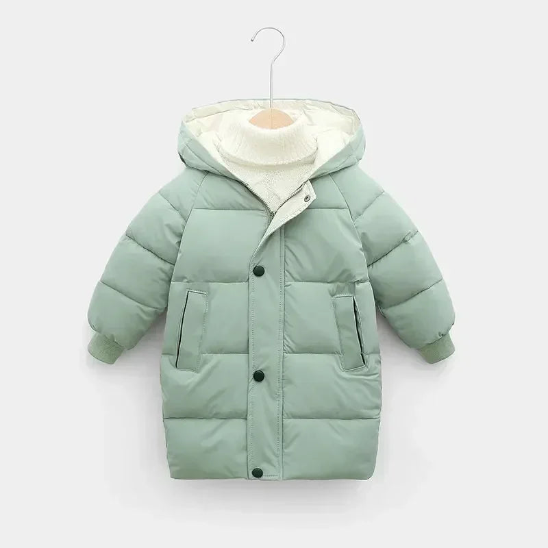 Long Padded Parka Coat | Girls & Boys Winter