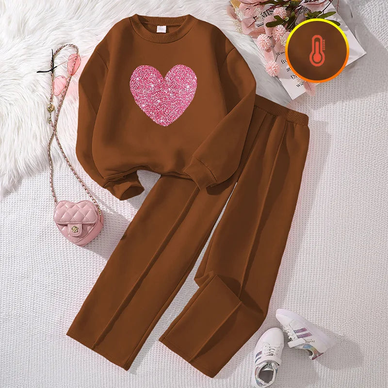 2026 Autumn Winter Kids Tracksuit Children Girls Clothes Swe