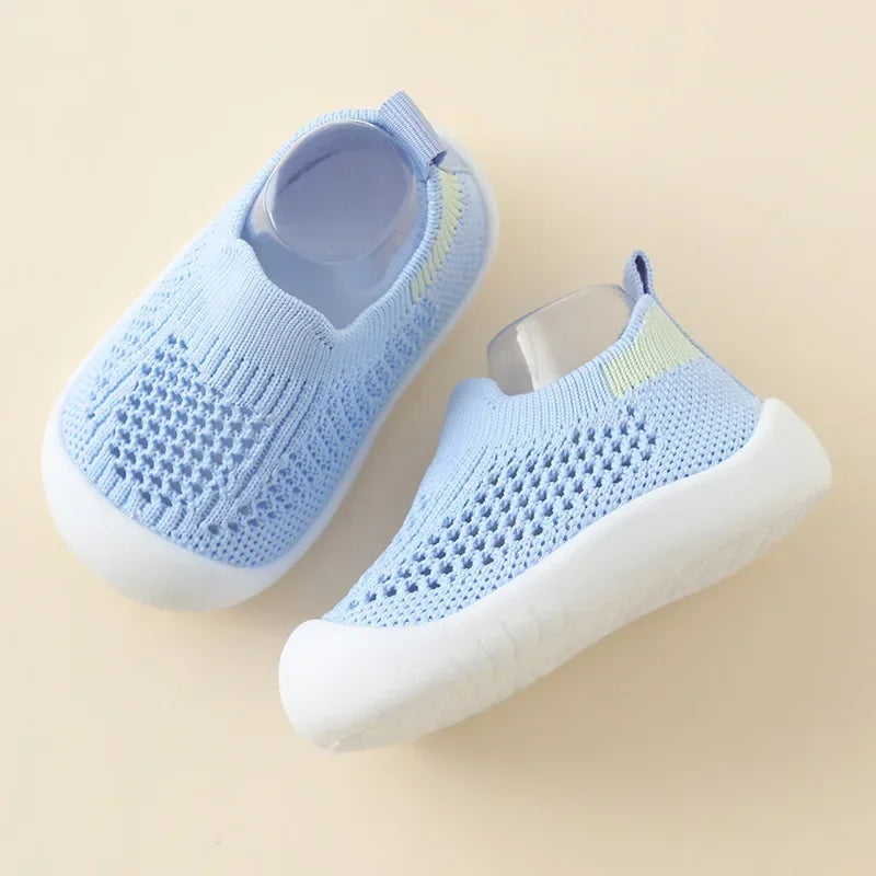 Knitted Kids Slip-On Sneakers | Soft & Breathable