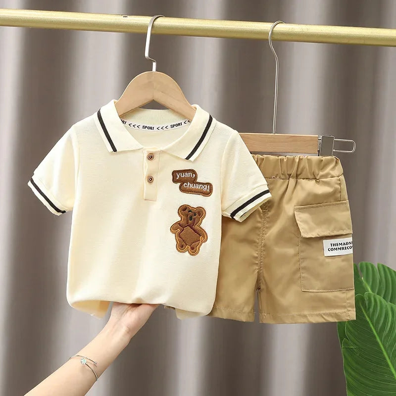 Boys Summer T-Shirt & Shorts Set