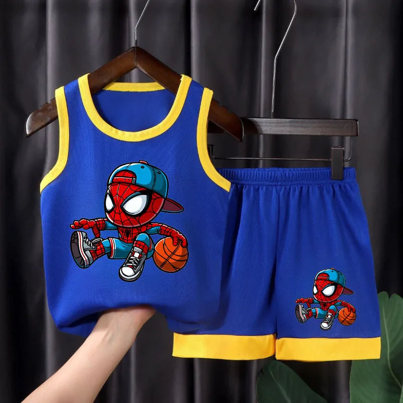 Boys Basketball Vest & Shorts Set