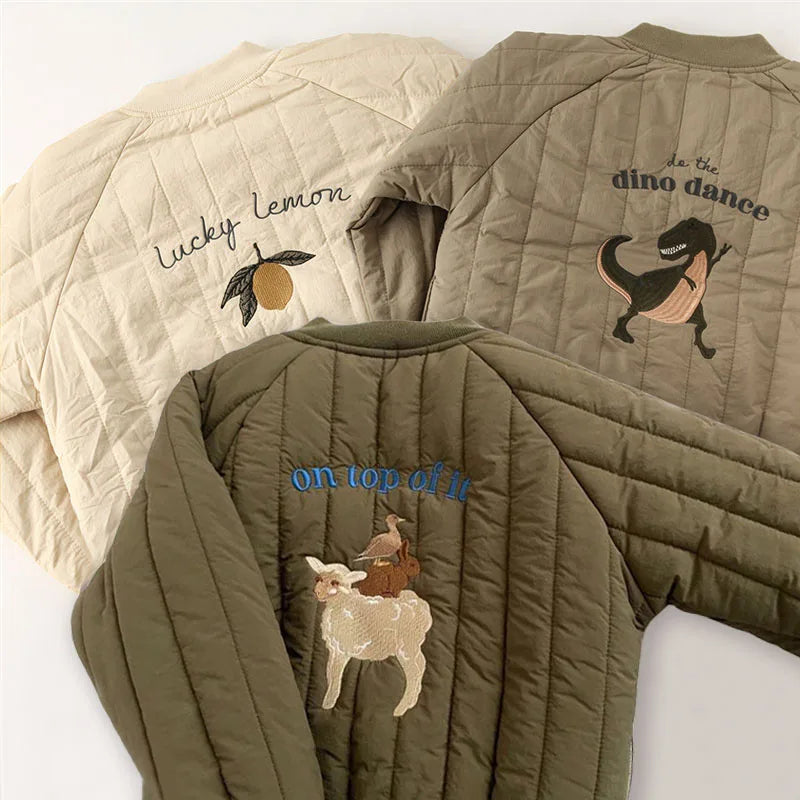 Quilted Puffer Coat | Girls 1-6 Years