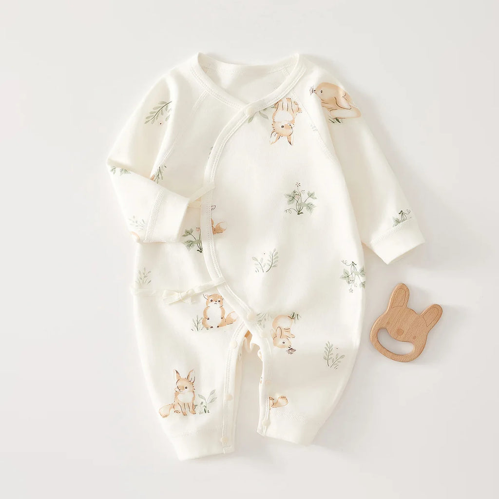 AYNIGIELL High-Quality Newborn Baby Jumpsuit Four Season Cut