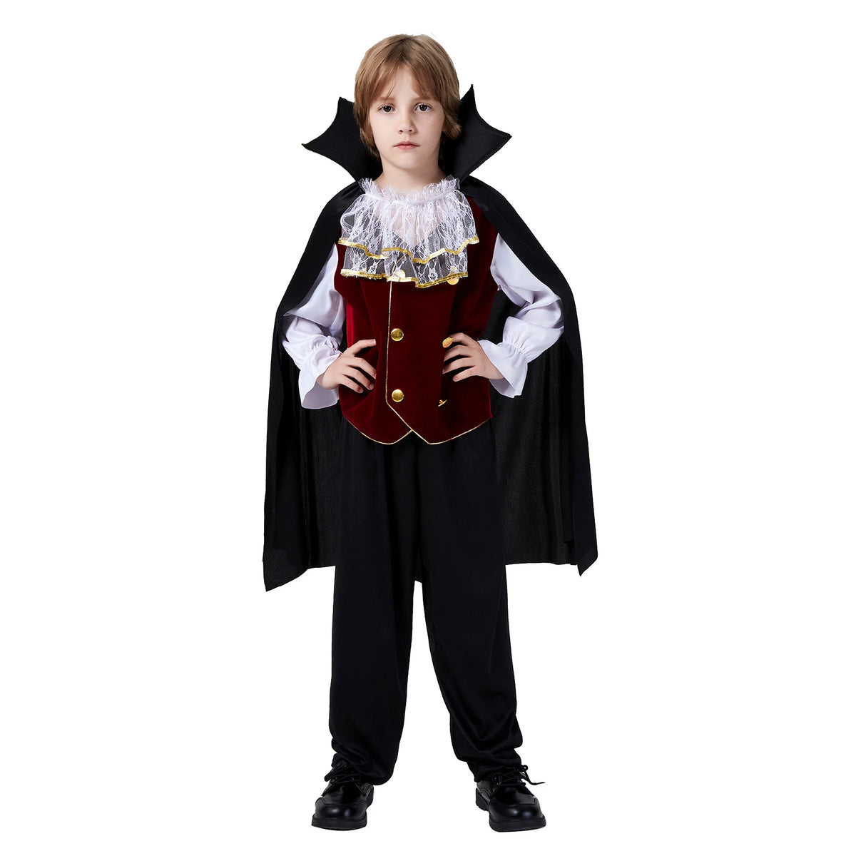 Gothic Vampire Costume for Kids