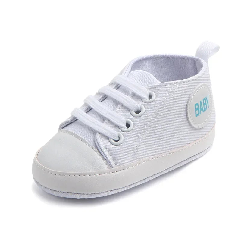 Baby Canvas Classic Sneakers Newborn Print Star Sports Baby