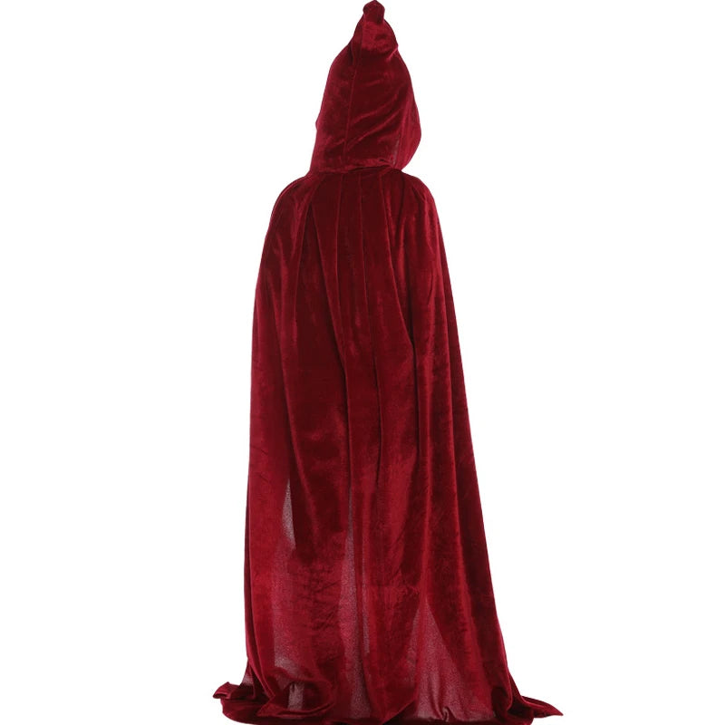Kids' Hooded Witch Cape – 8 Colours