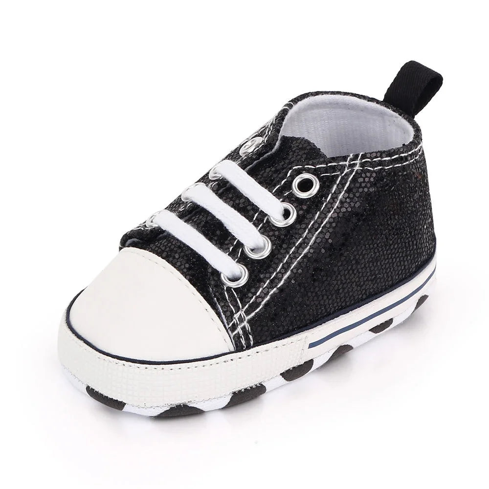 Baby Canvas Classic Sneakers Newborn Print Star Sports Baby