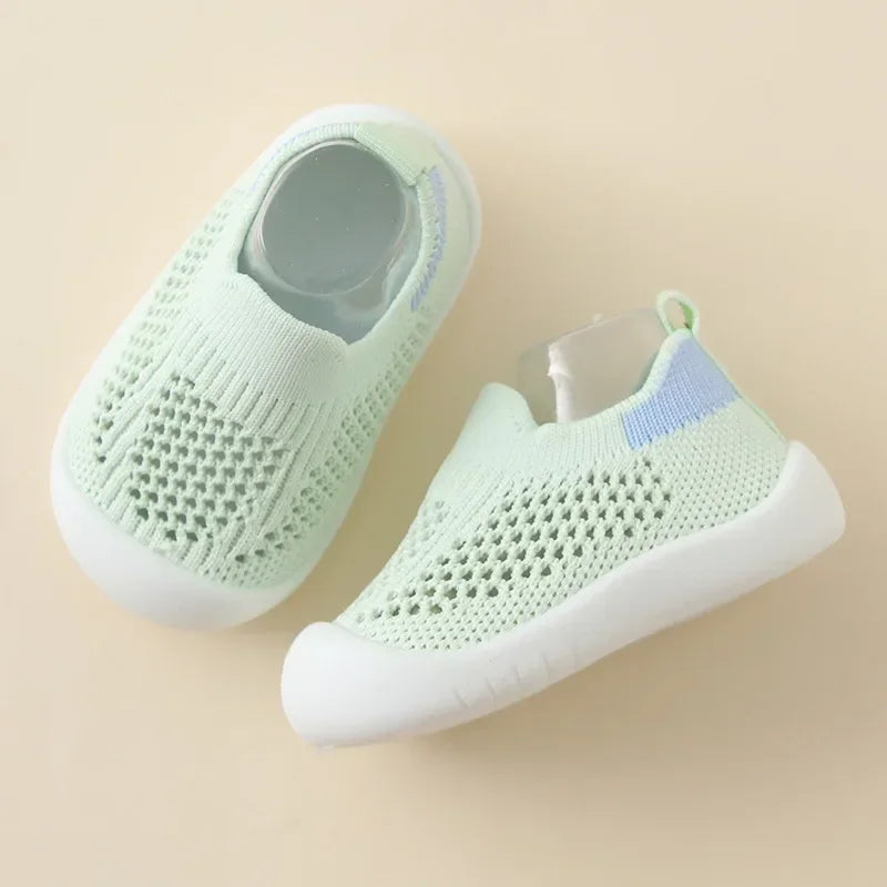 Breathable Knit Mesh Walking Shoes for Kids Spring Summer So