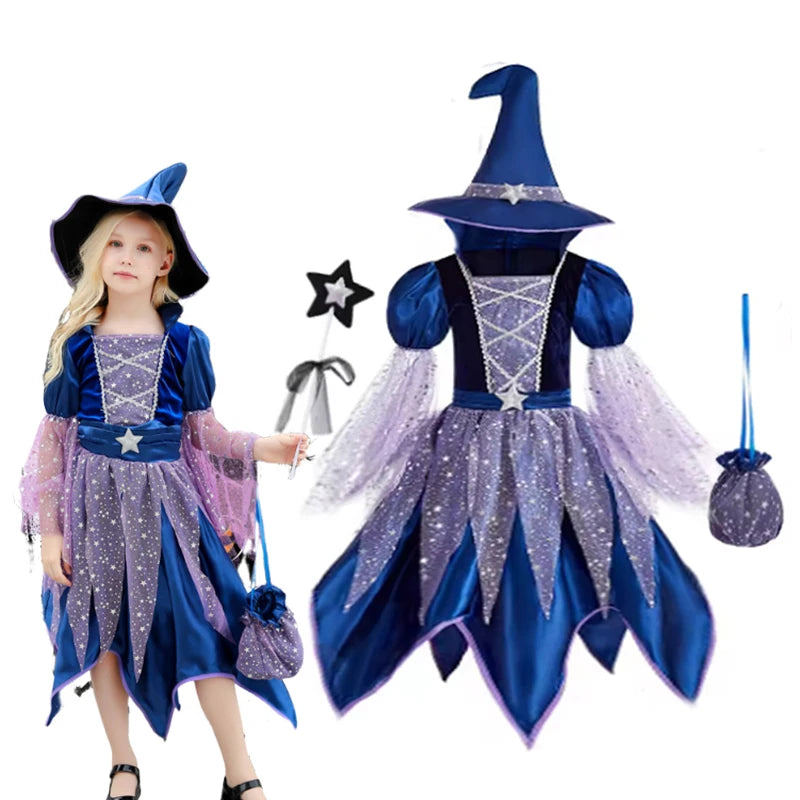 Enchanted Witch Fancy Dress Costume & Accessories