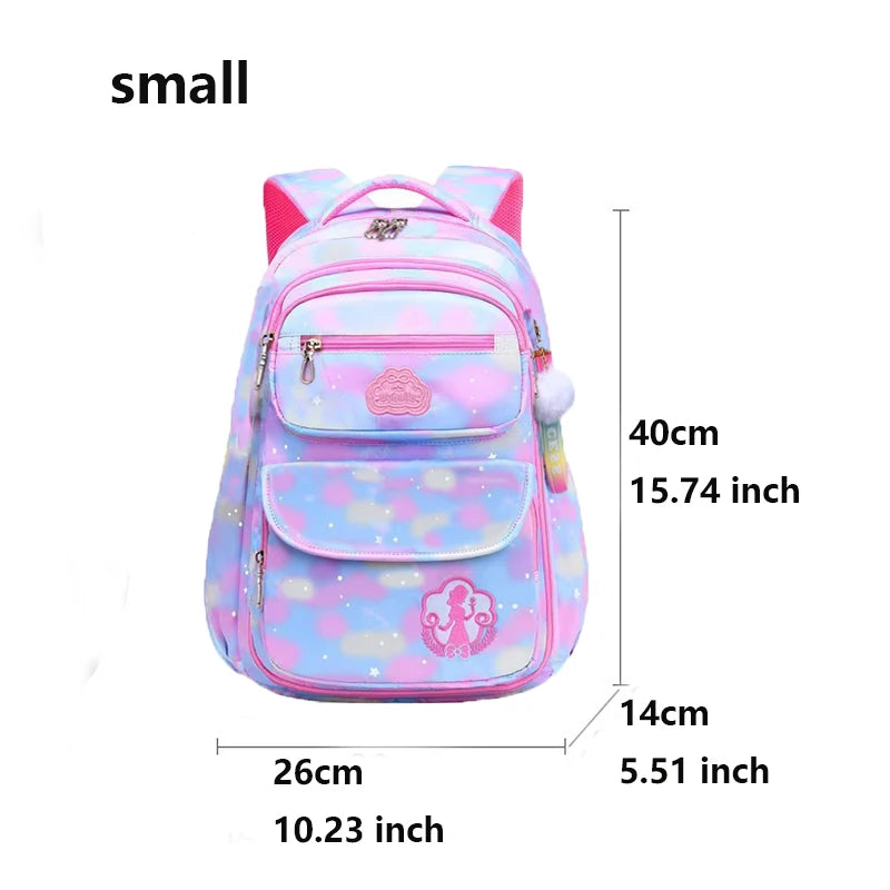Children Girl Backpack School Bag Pink For Kid Child Teenage