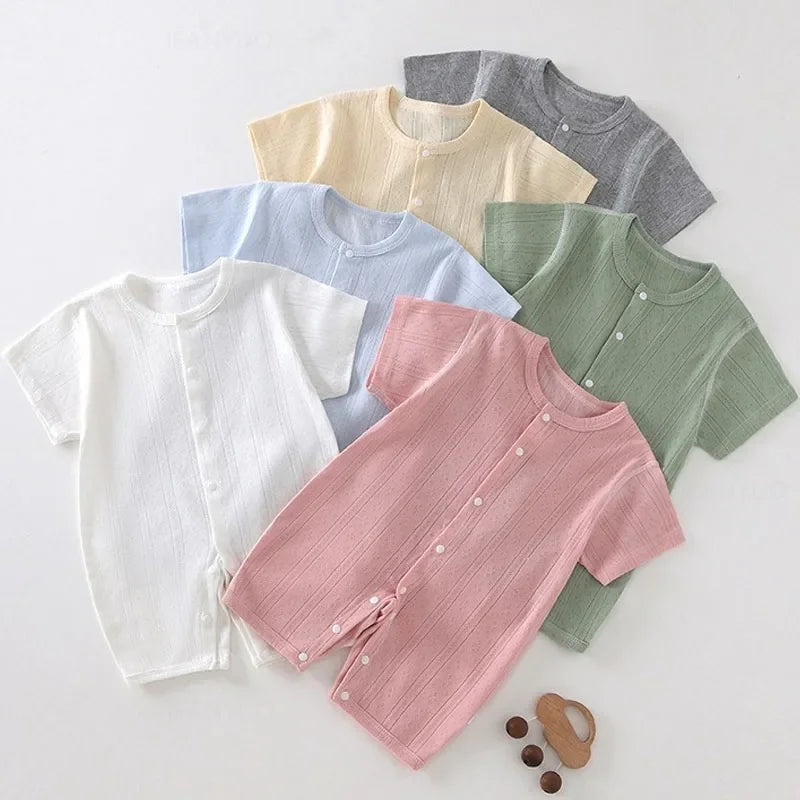 Breathable Summer Baby Romper | Newborn to 2 Years