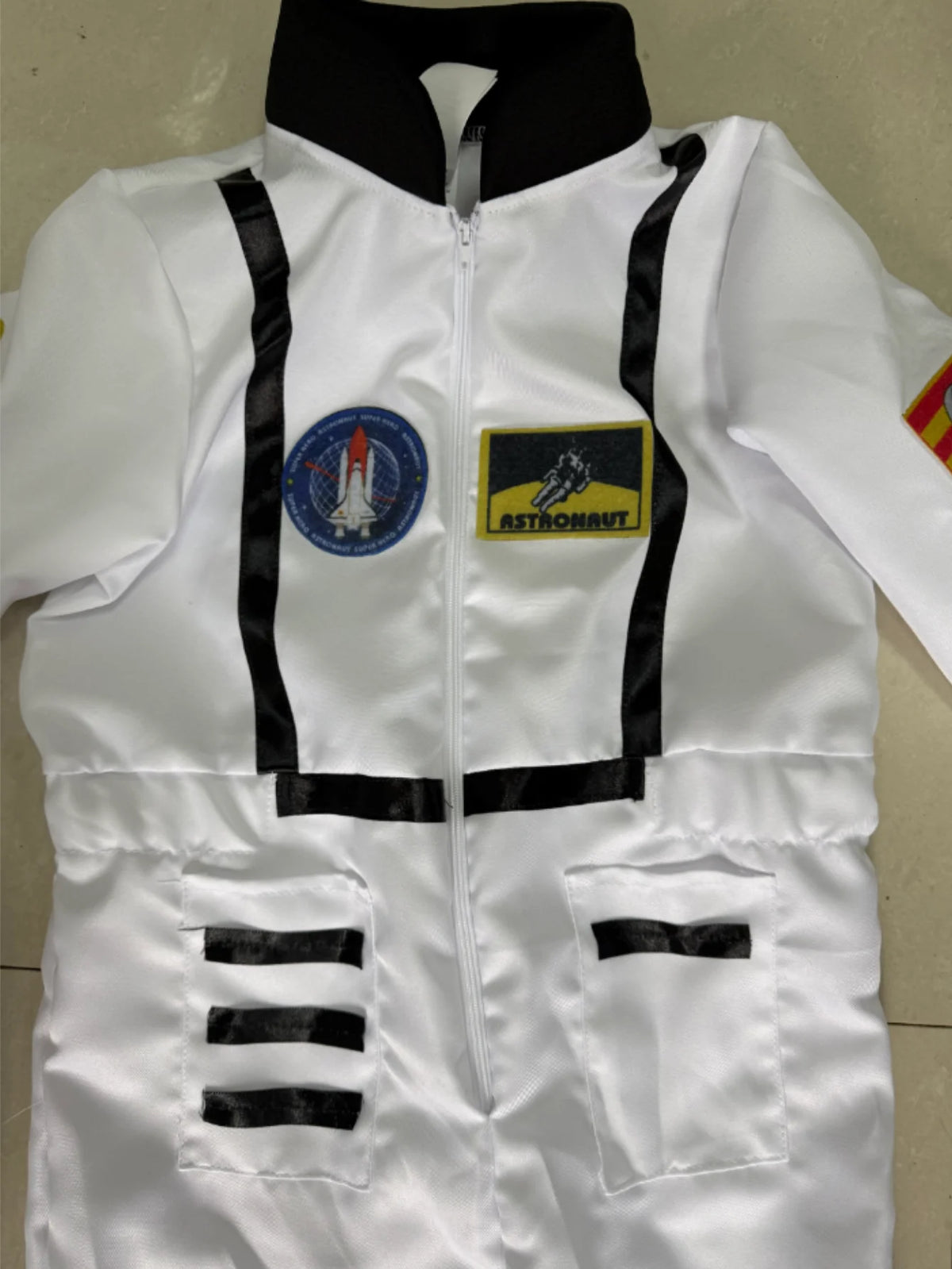 White Astronaut Jumpsuit | Kids Space Costume