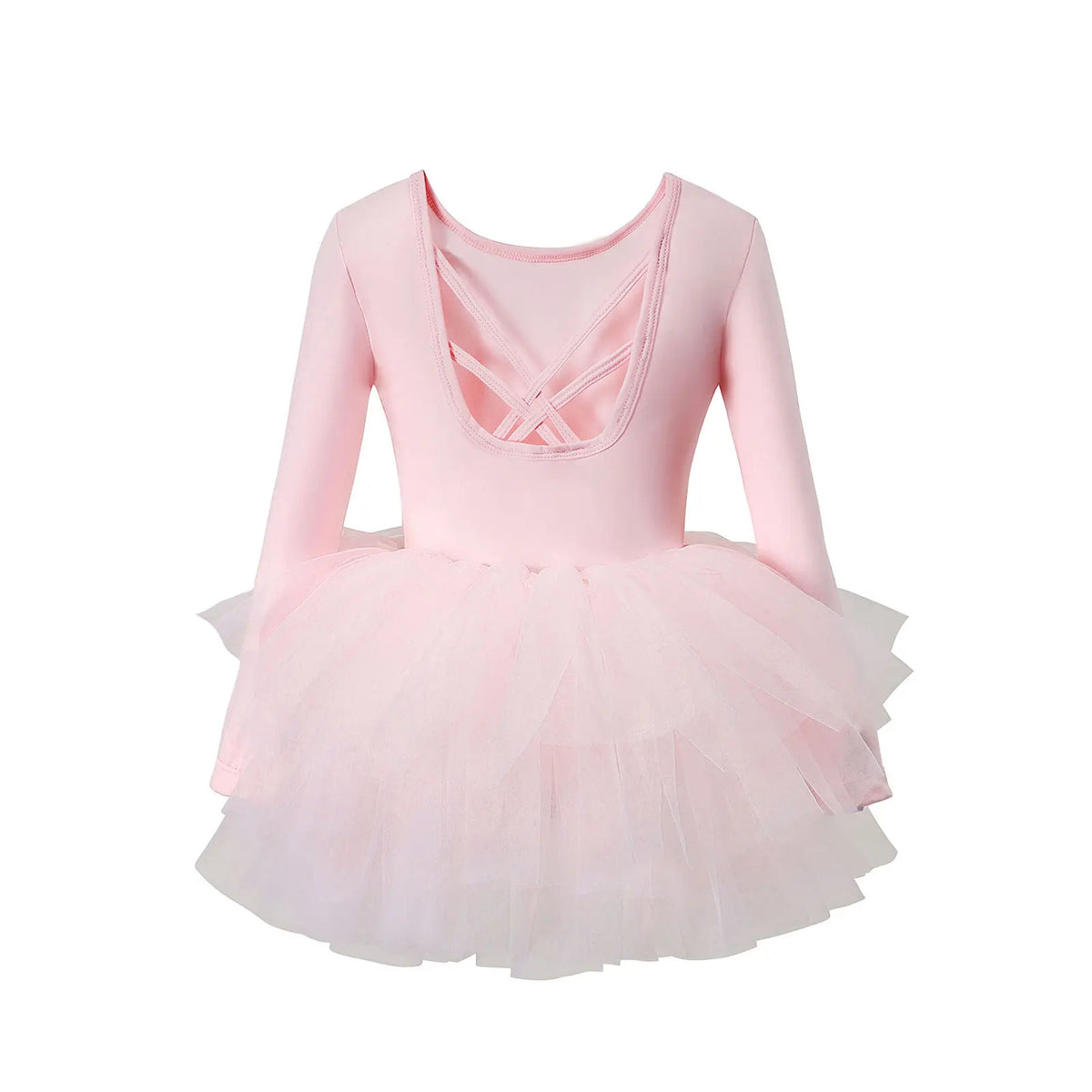 Baby Girl Princess Tutu Dress Long Sleeves Infant Toddler Pu