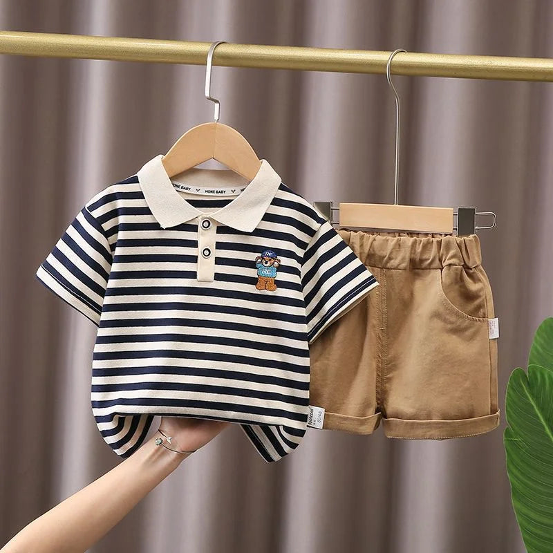 Boys Summer T-Shirt & Shorts Set