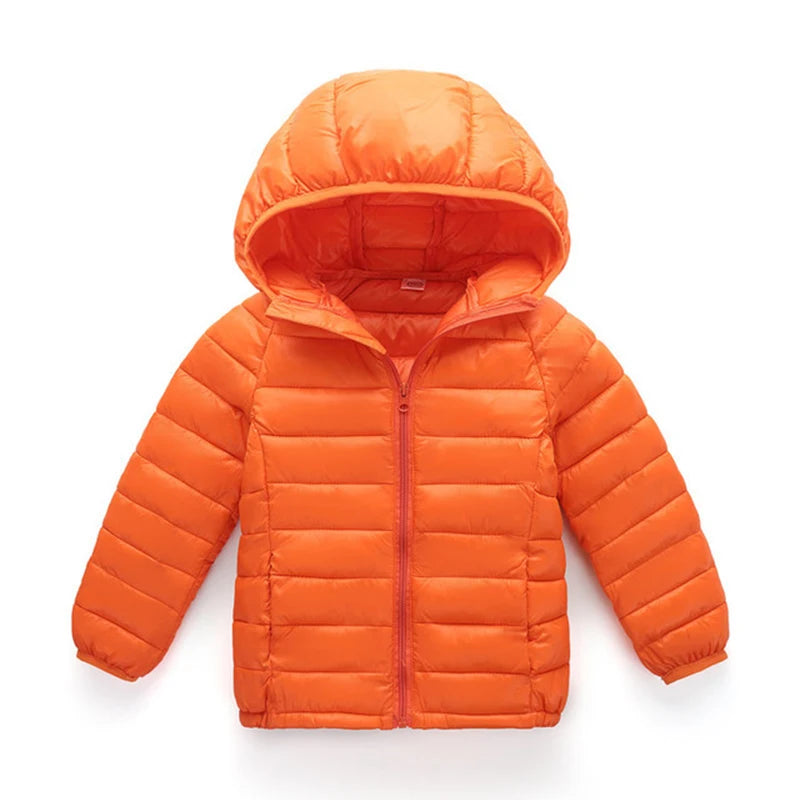 2-12 Years Autumn Winter Kids Cotton Jackets For Girls Child
