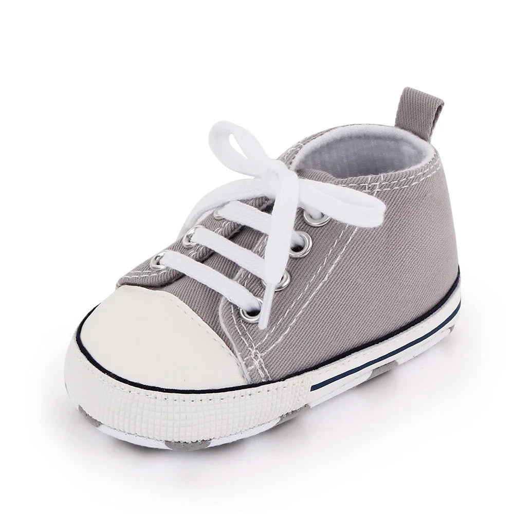 Baby Canvas Classic Sneakers Newborn Print Star Sports Baby