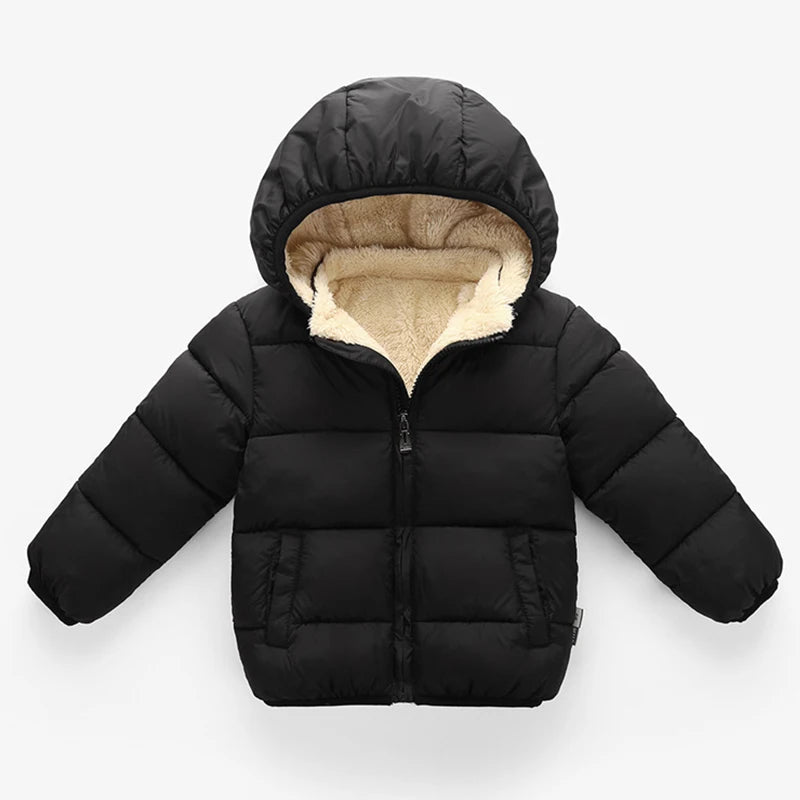 Cosy Hooded Winter Coat | Girls & Boys