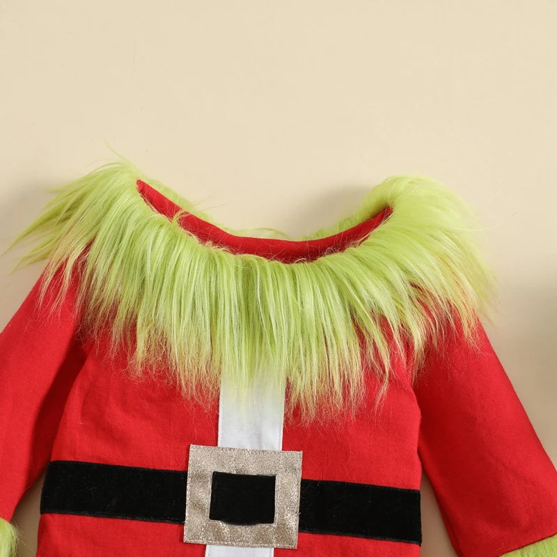 FOCUSNORM 0-7Y Kids Girls Boys Christmas Clothes Set 2pcs Fu