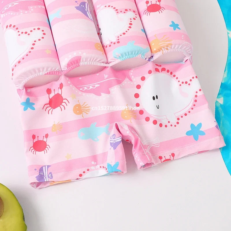 Children's Buoyancy Swimsuit One-piece Swimsuit for Kids Flo
