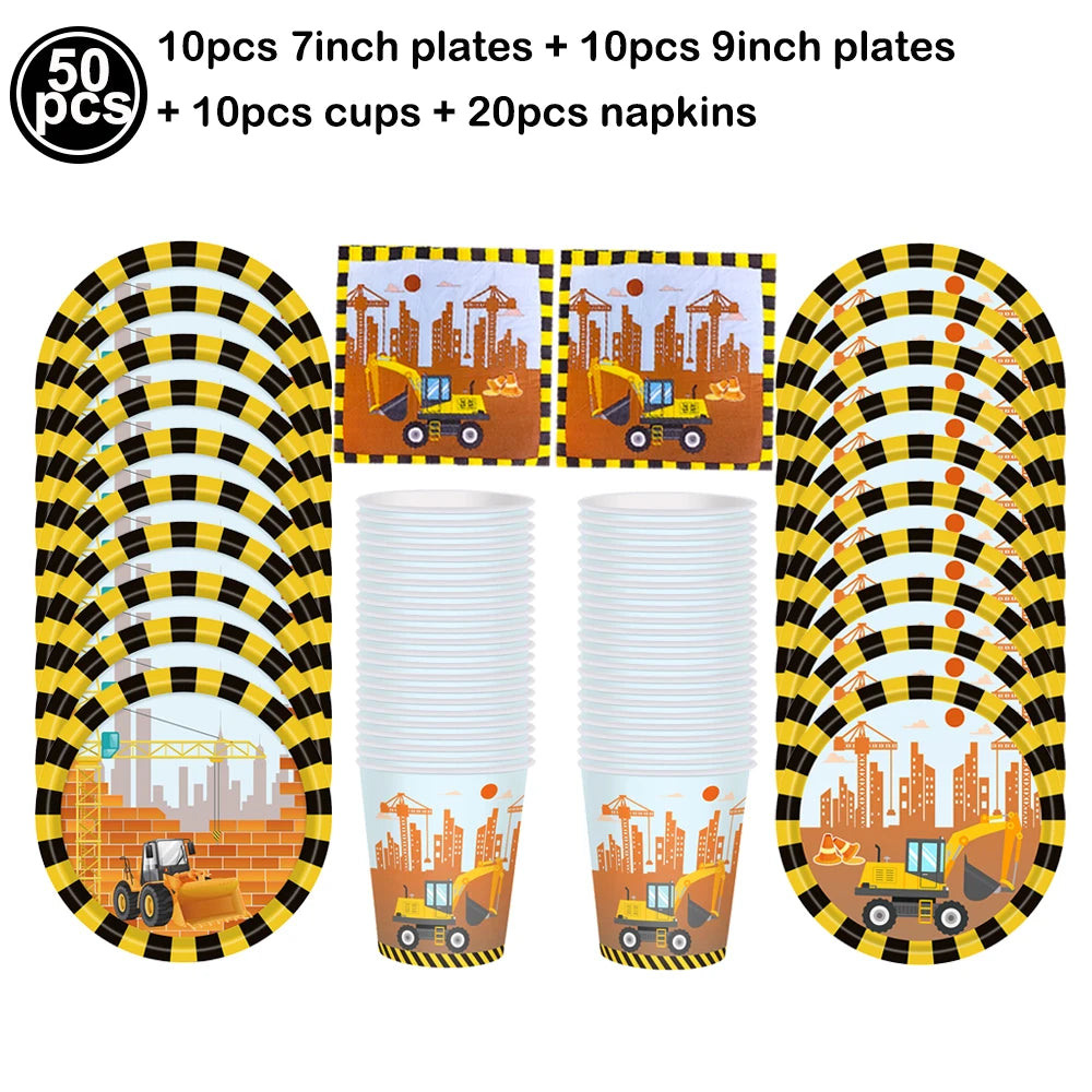 Construction Worker Dress-Up Costume Set