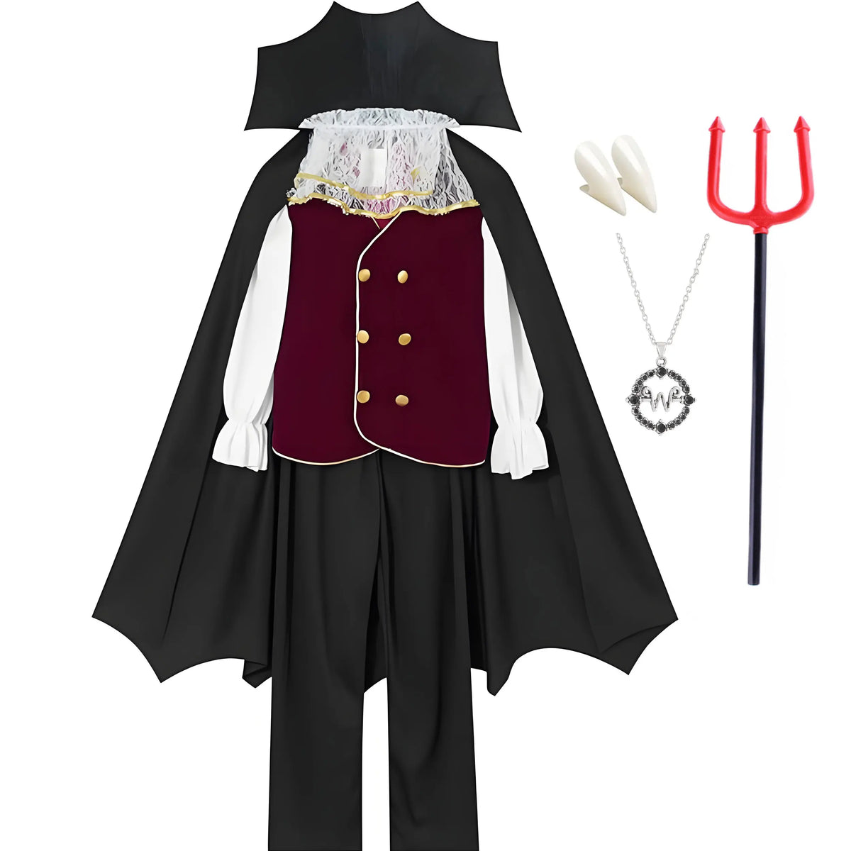 Gothic Vampire Costume for Kids