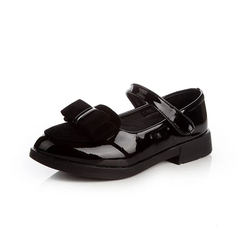 Girls Flats Children Princess Shoes With Bow-knot Sweet Kids
