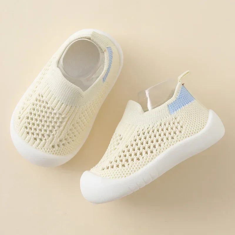 Breathable Knit Mesh Walking Shoes for Kids Spring Summer So