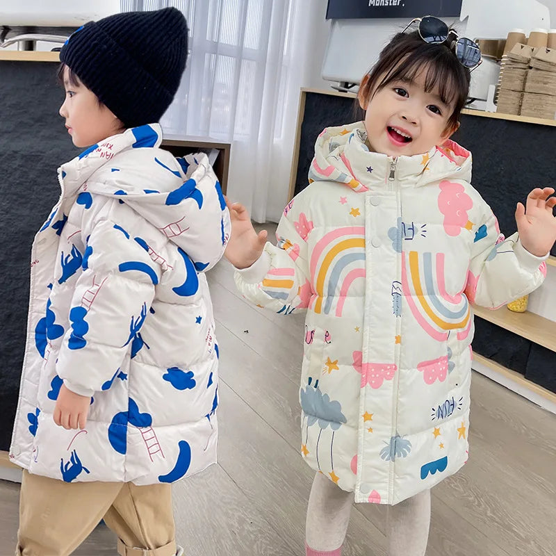 Cosy Hooded Winter Coat | Ages 2–7