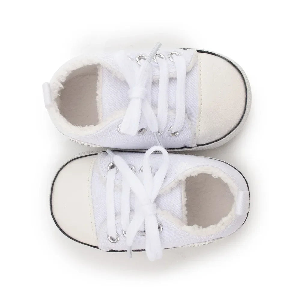 Baby Canvas Classic Sneakers Newborn Print Star Sports Baby