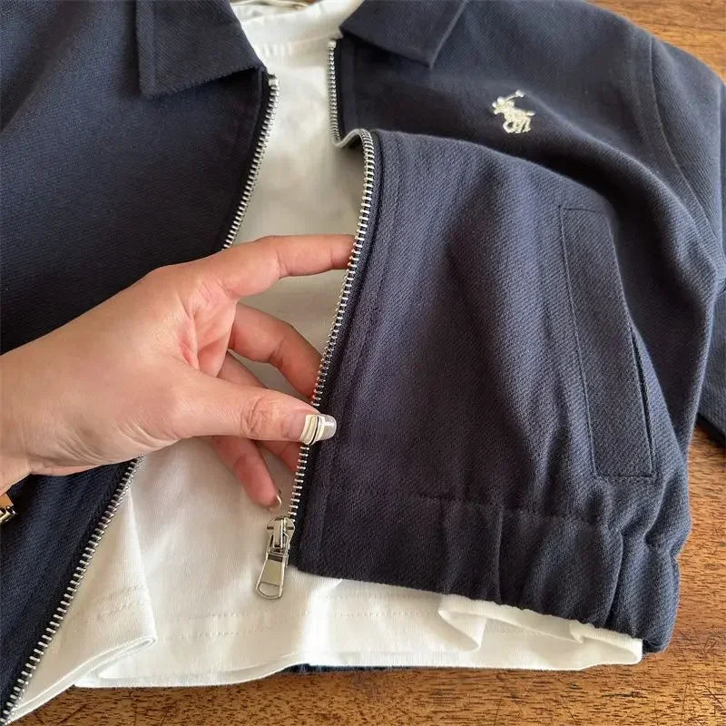 2-7Y Children's Cotton Coat Spring Boys Girls Japanese Embro