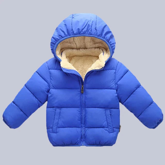 Cosy Fleece Hooded Jacket for Kids