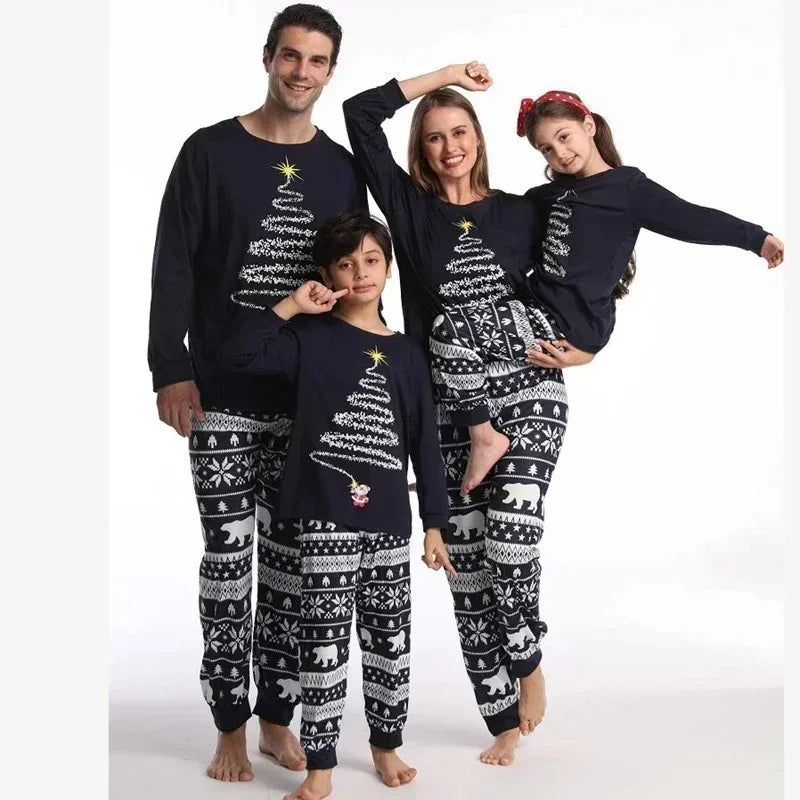 Family Christmas Matching Pyjamas Set