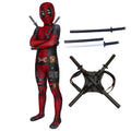 Deadpool Costume Kids Superhero Deadpool Child Cosplay Costu