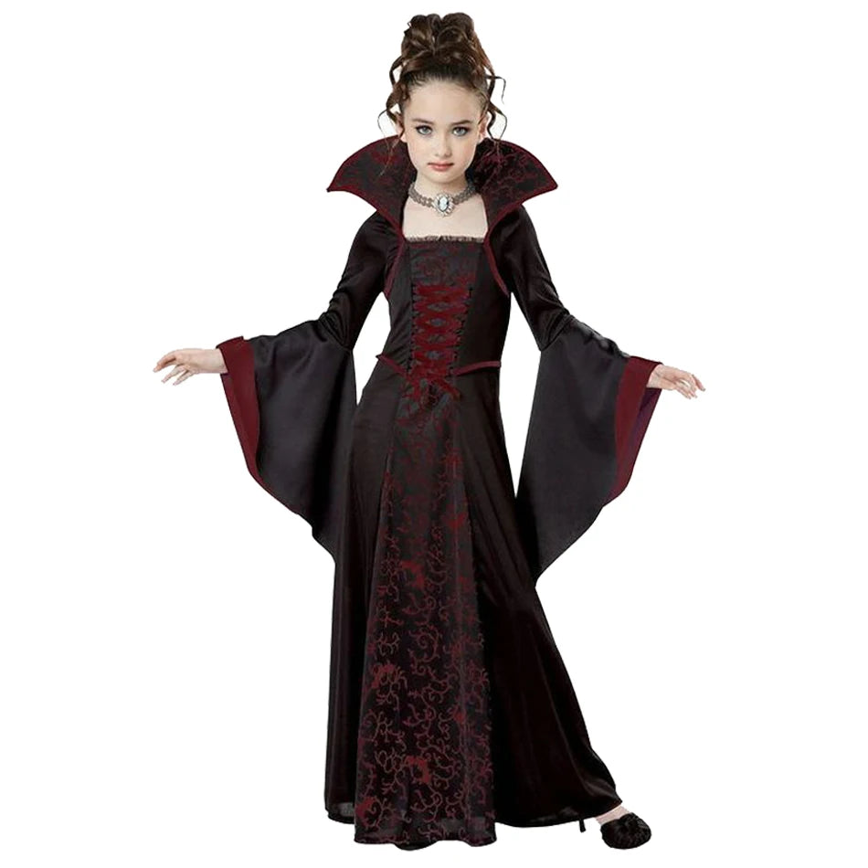 Gothic Ghost Bride Costume for Kids