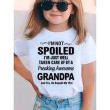 Load image into Gallery viewer, Summer Funny Letter Cute Printer Children's T-shirt Casual F