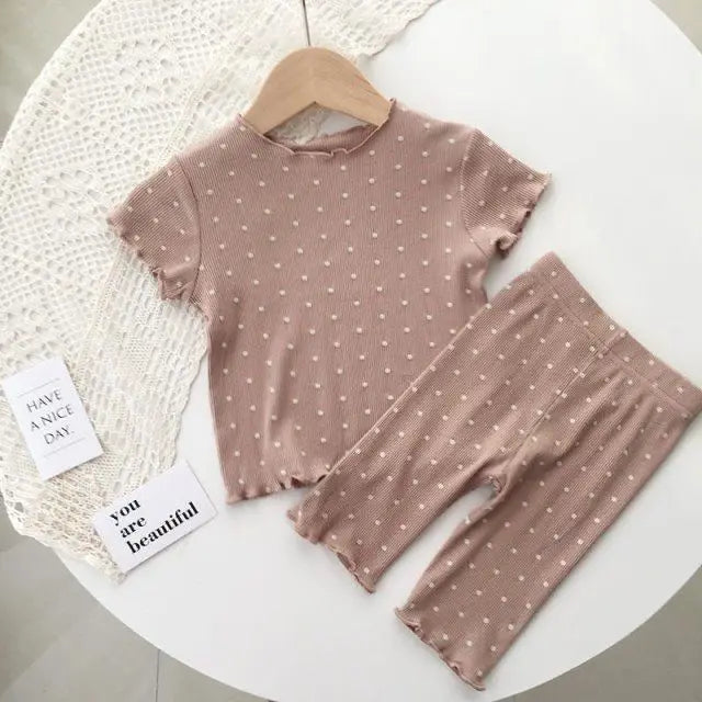 Floral Summer Pyjamas Set | Girls 1-8 Years