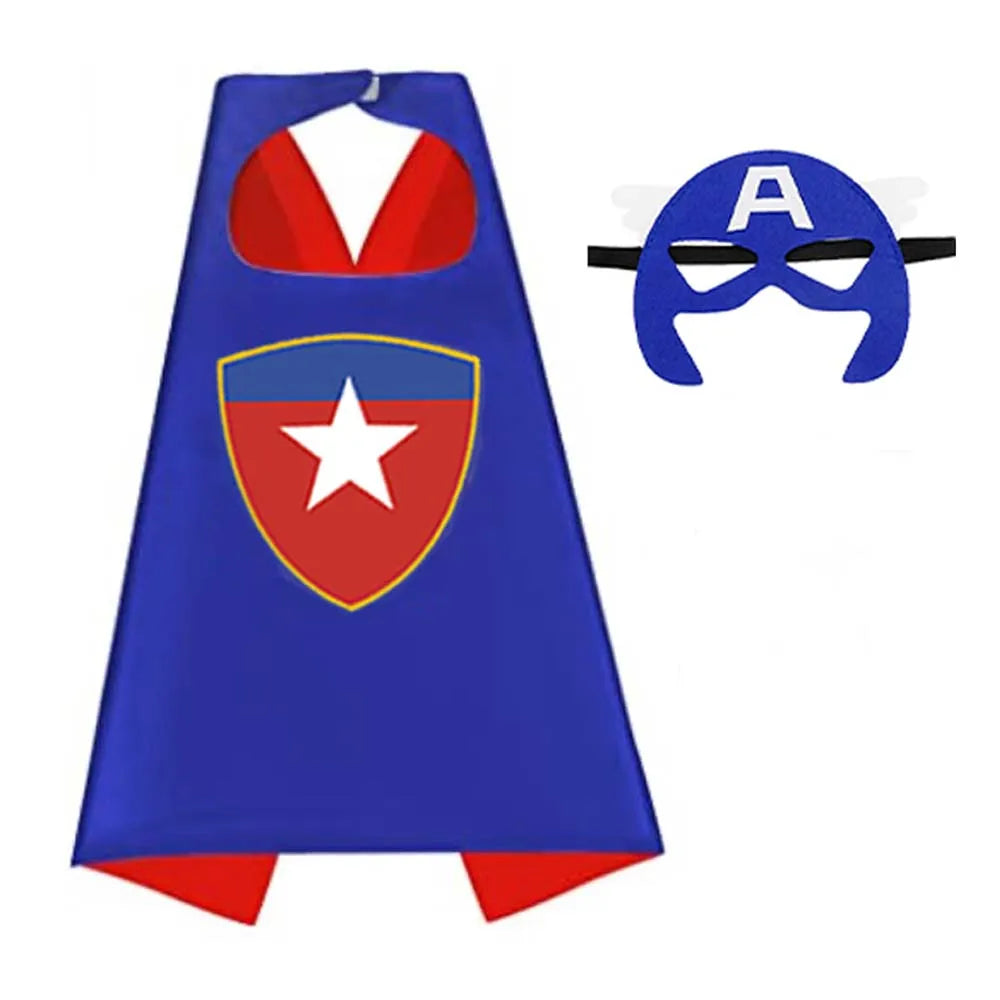 Superhero Capes for Boy girl birthday Gifts Cartoon Dress Up