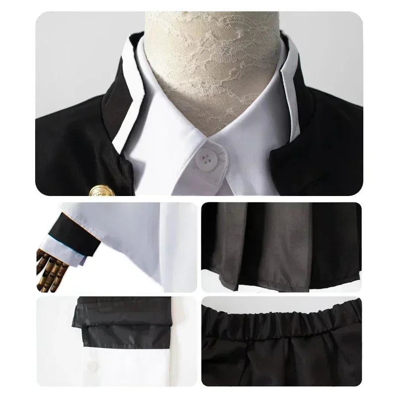 Anime Kanroji Mitsuri Cosplay Costume Kimono Haori Dress Wig