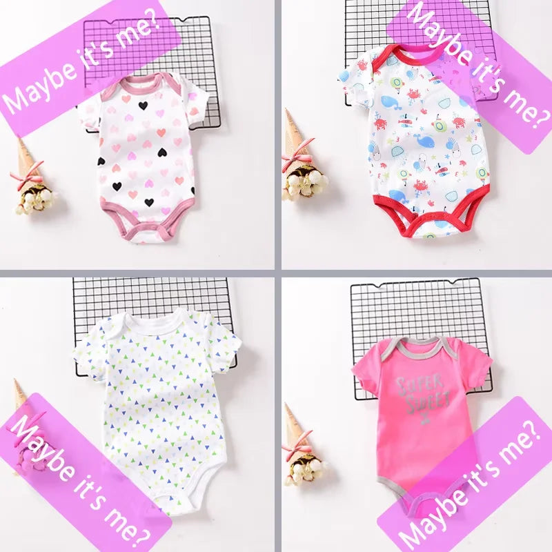 Soft Cotton Baby Romper Newborn to 24 Months