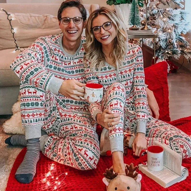 Family Matching Christmas Pyjamas Set
